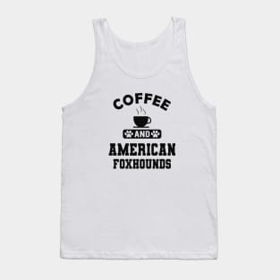 American Foxhound Dog - Coffee and american foxhounds Tank Top